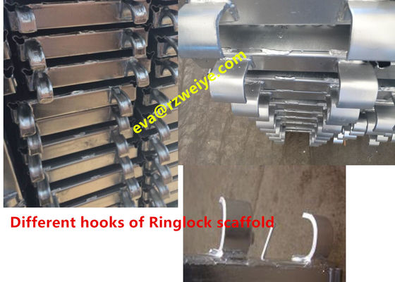 Κίνα Σύστημα υλικών σκαλωσιάς Ringlock, σφυρηλατημένοι/πιεσμένοι πίνακες υλικών σκαλωσιάς χάλυβα γάντζων προμηθευτής